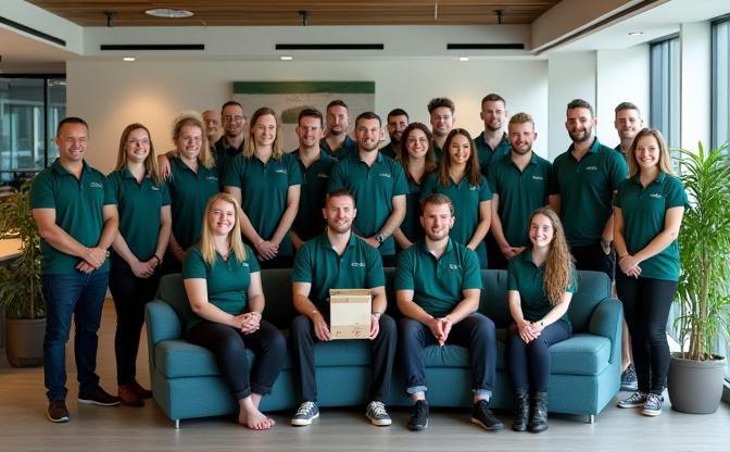SwiftBite Delivery Ltd team at London HQ
